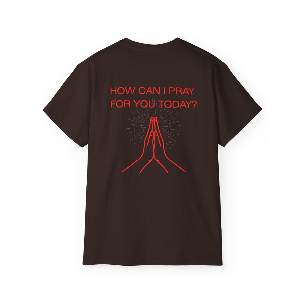 Let Us Pray - Red Lettering