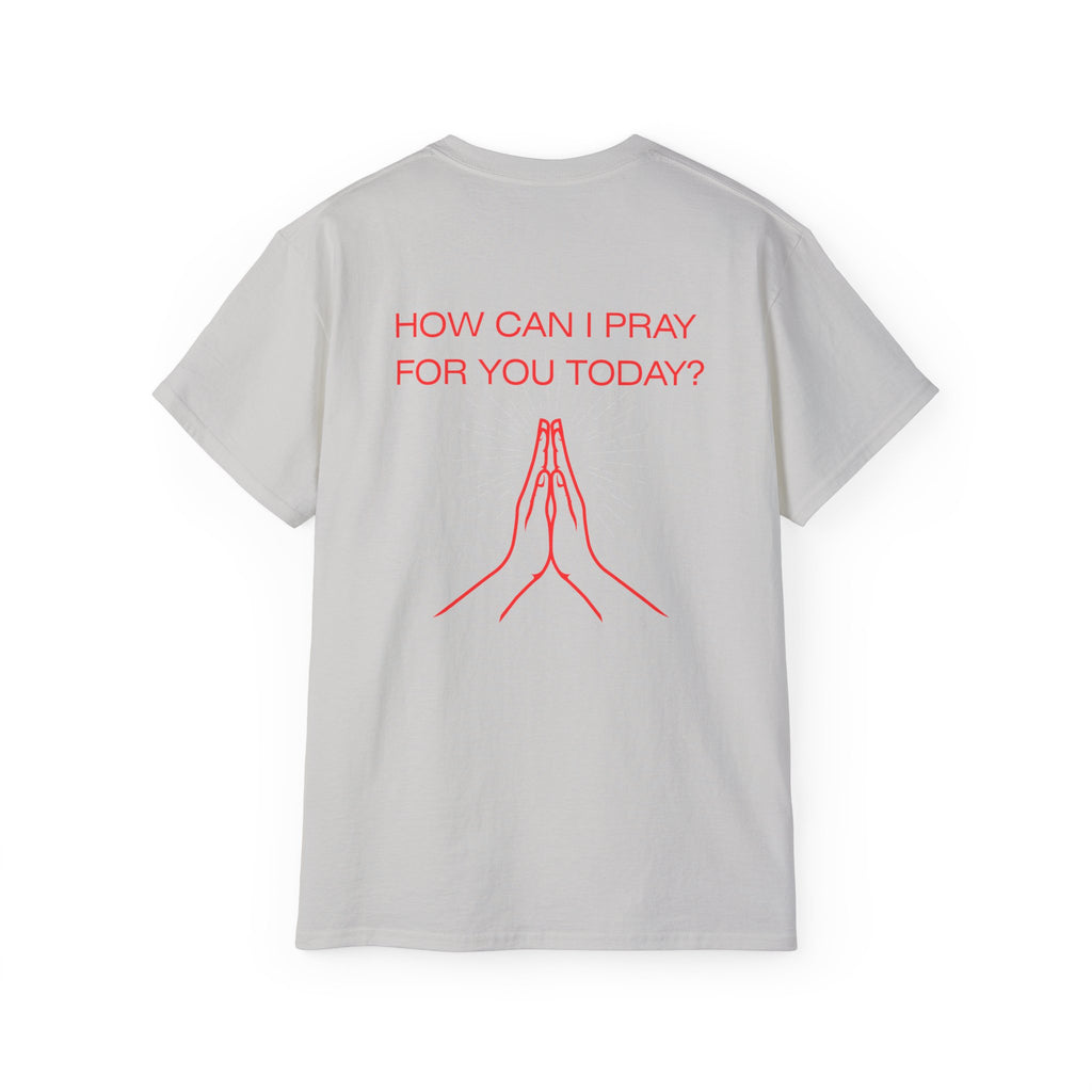 Let Us Pray - Red Lettering