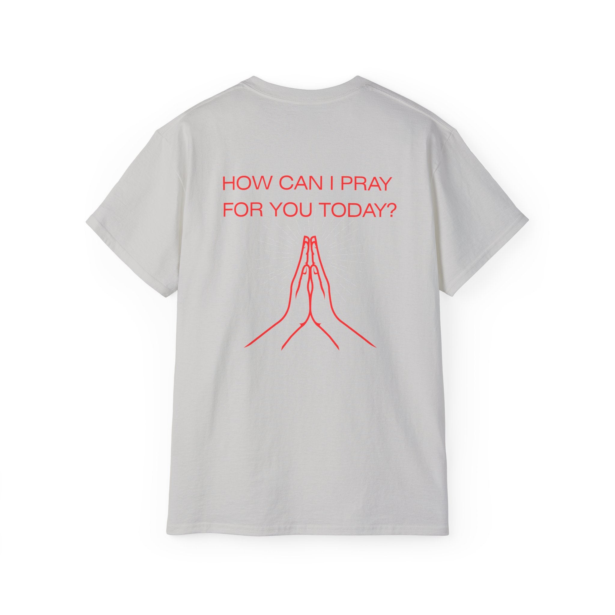 Let Us Pray - Red Lettering