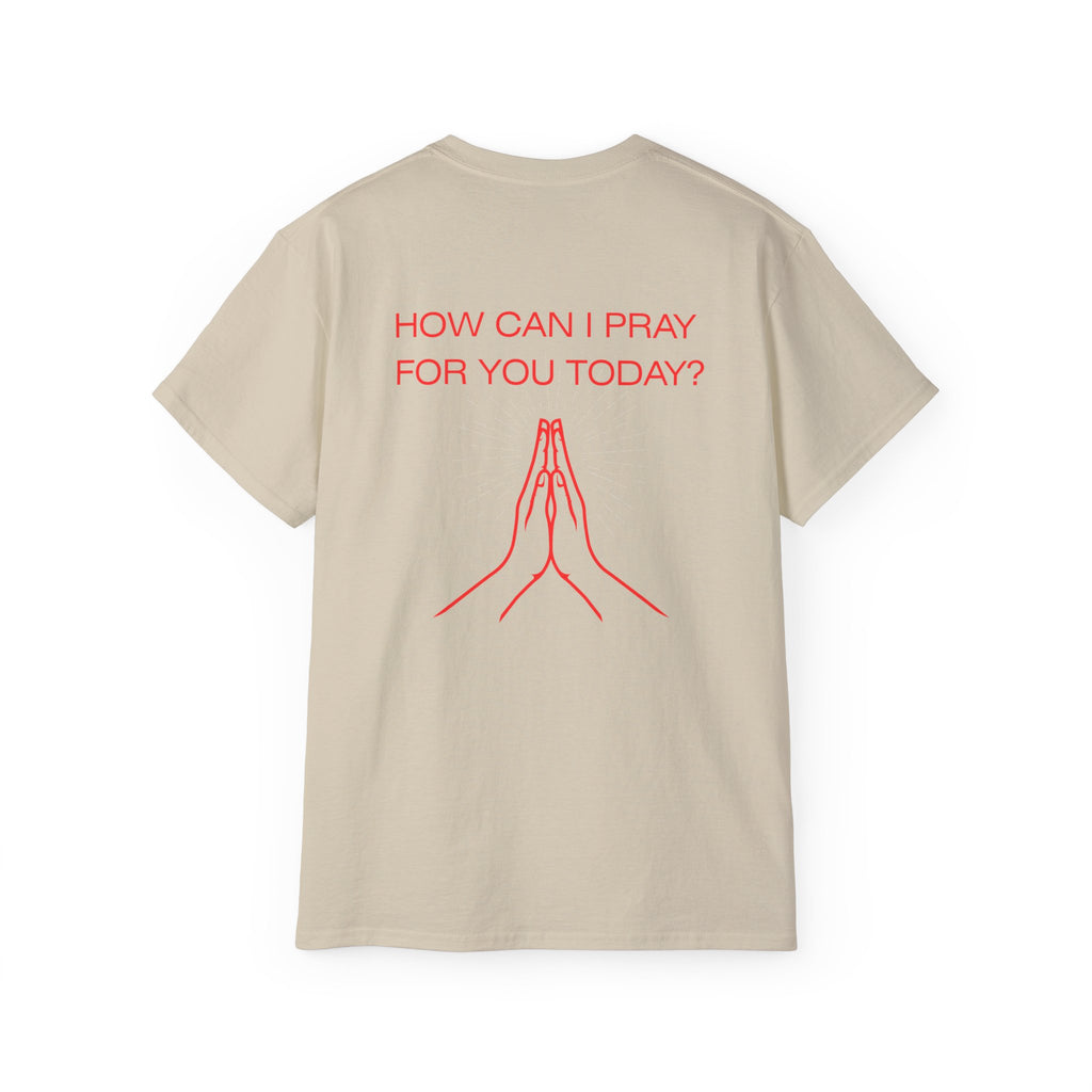 Let Us Pray - Red Lettering