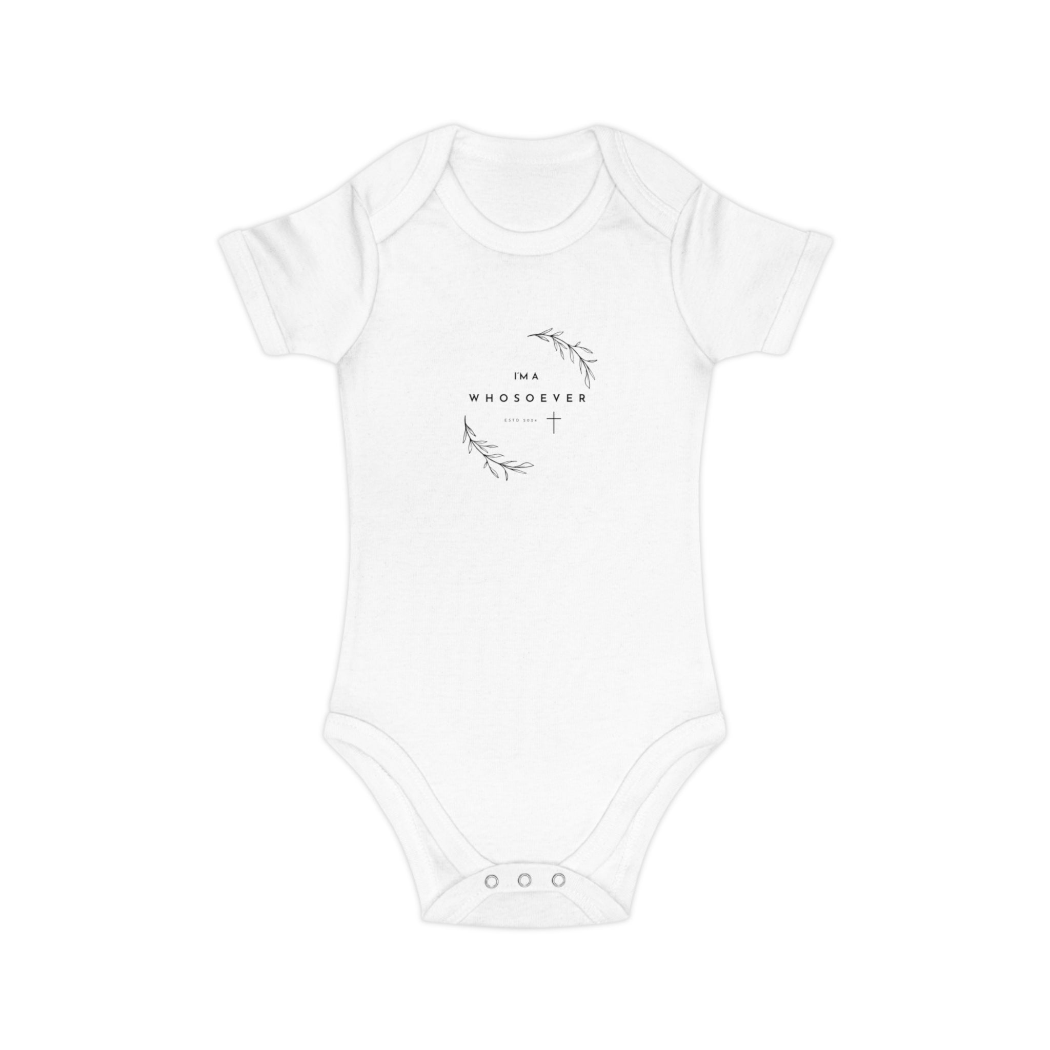Whosoever Cotton Baby Bodysuit
