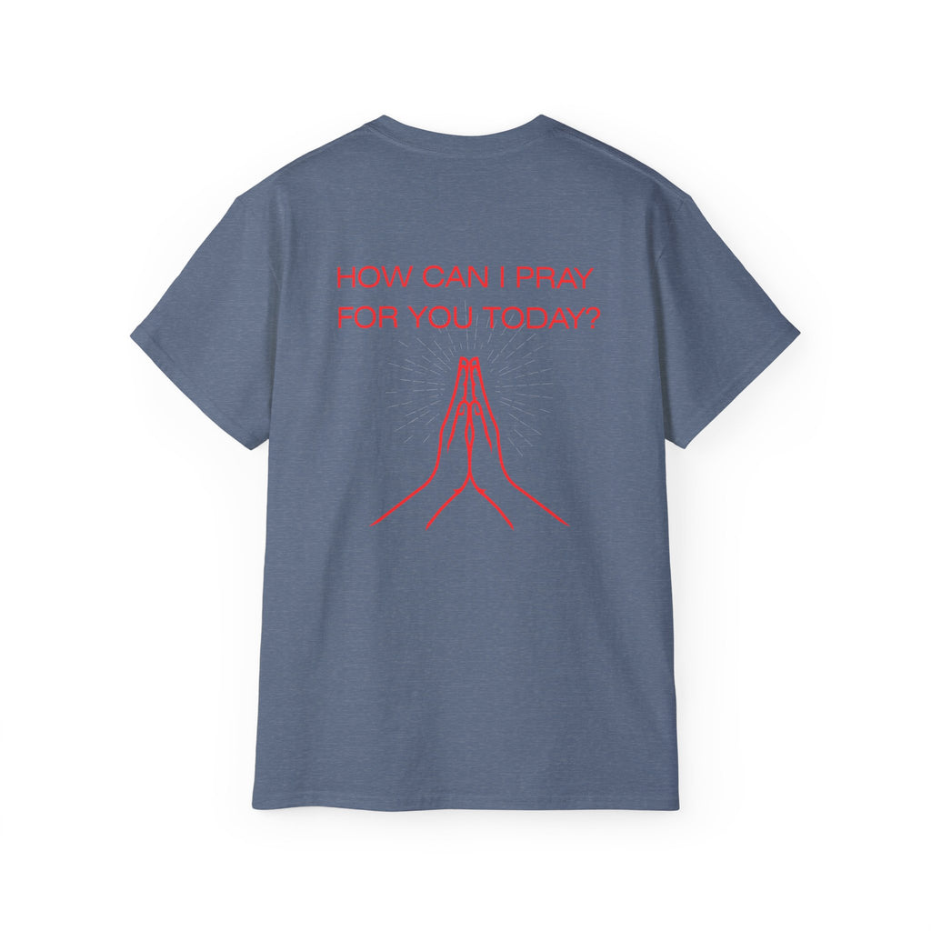 Let Us Pray - Red Lettering