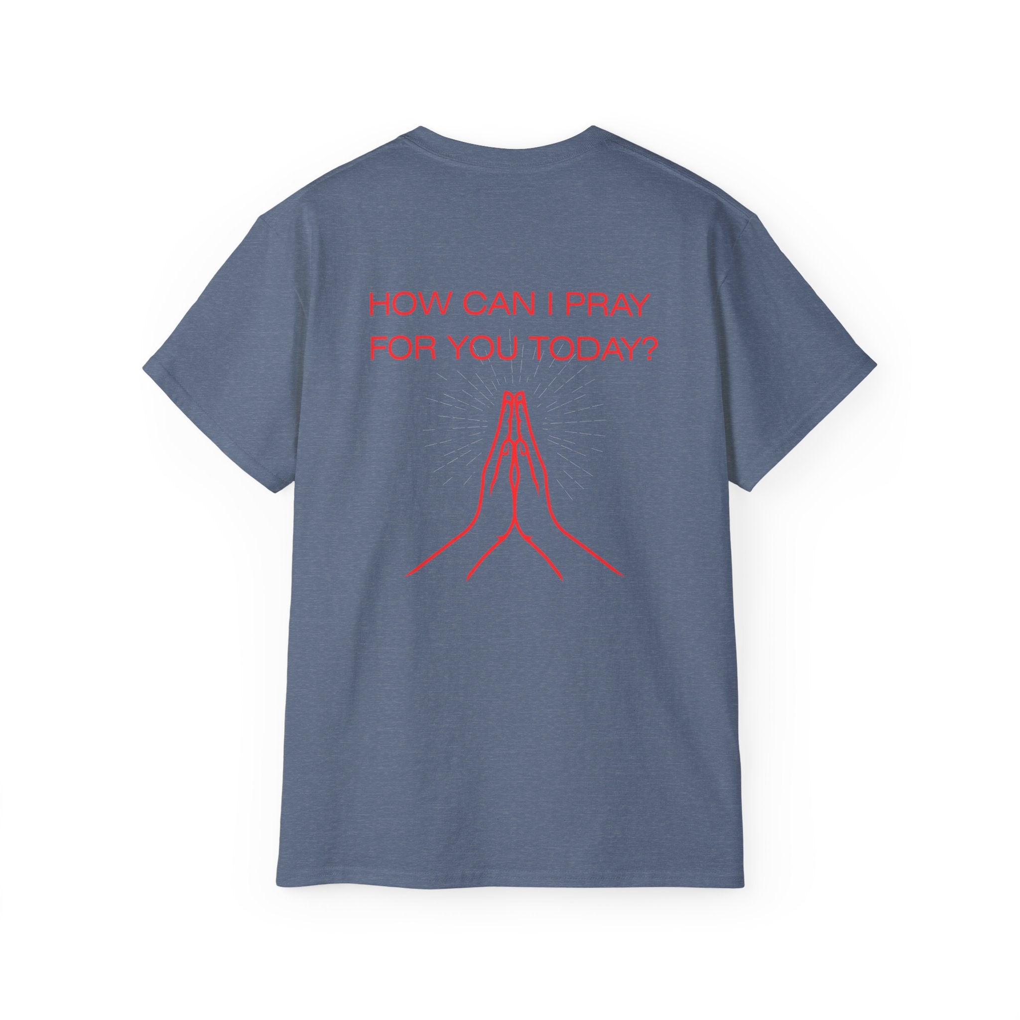 Let Us Pray - Red Lettering