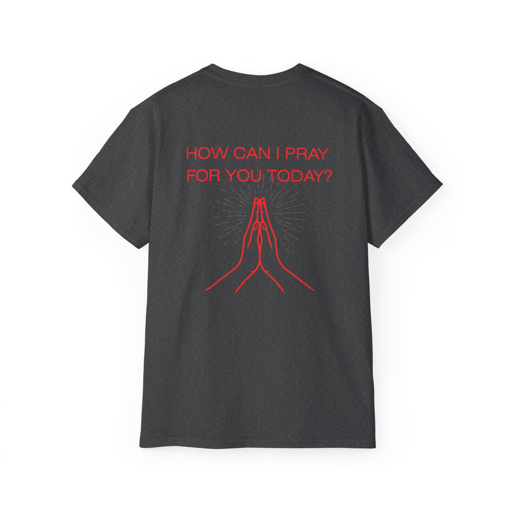Let Us Pray - Red Lettering